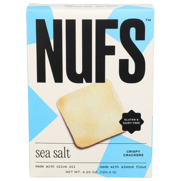 Nufs Superfood Sea Salt Crackers