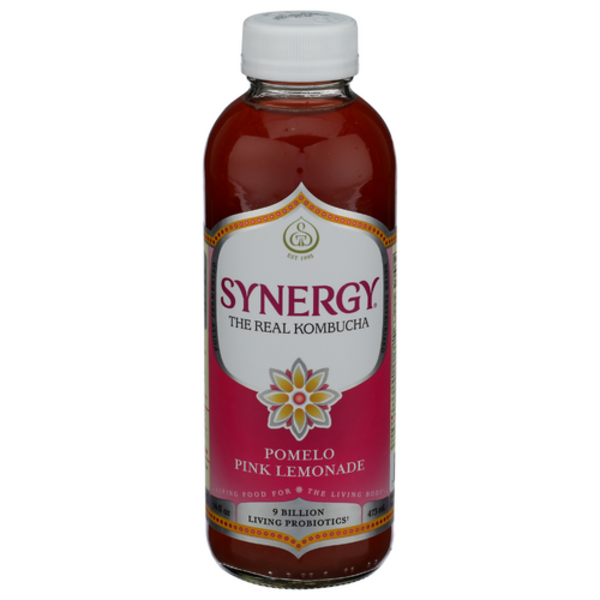 Gt's Living Foods Synergy Pomelo Pink Lemonade