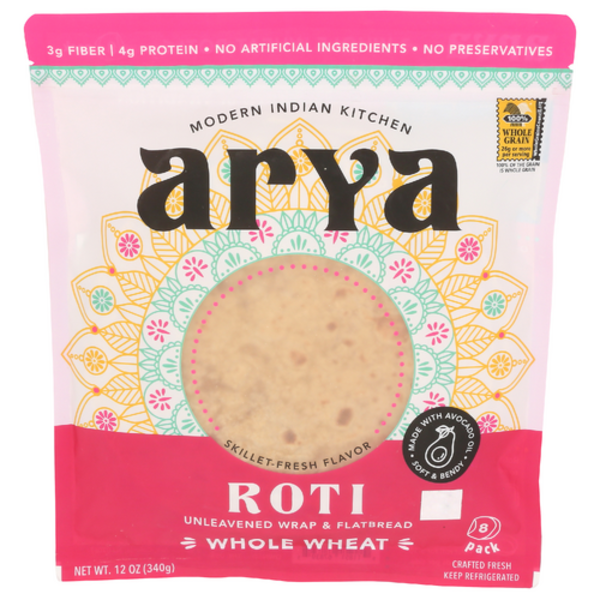 Arya Whole Wheat Roti Wrap & Flatbread