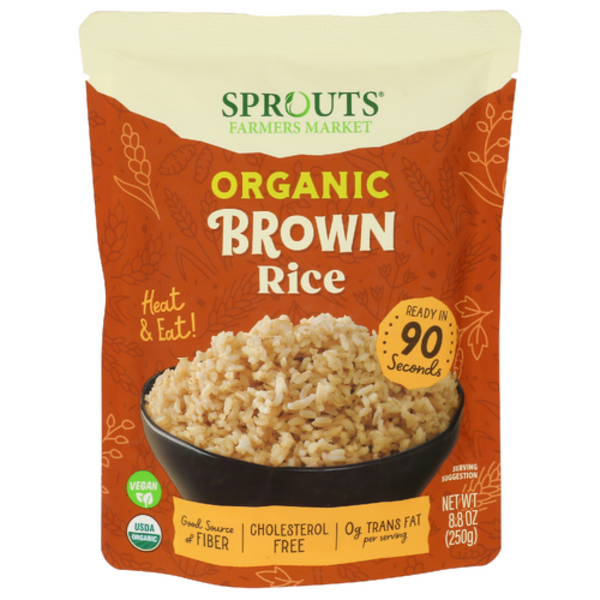 Sprouts Organic Brown Rice Heat & Eat