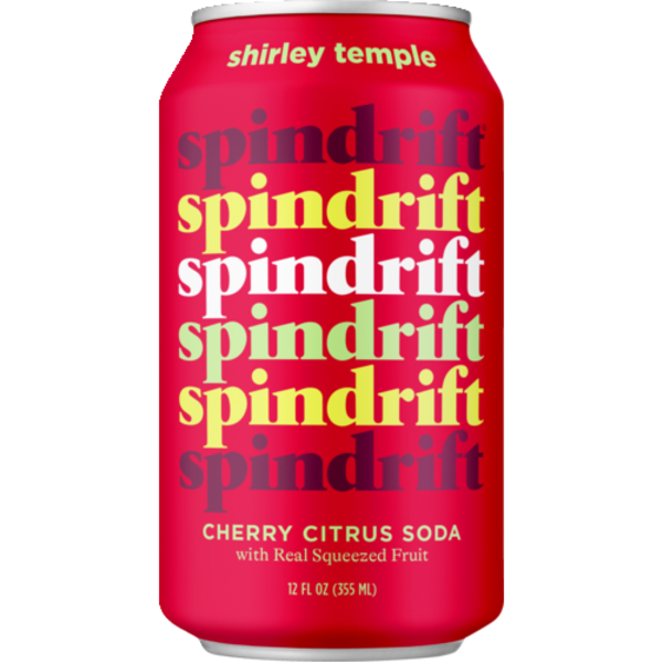 Spindrift Shirley Temple Soda