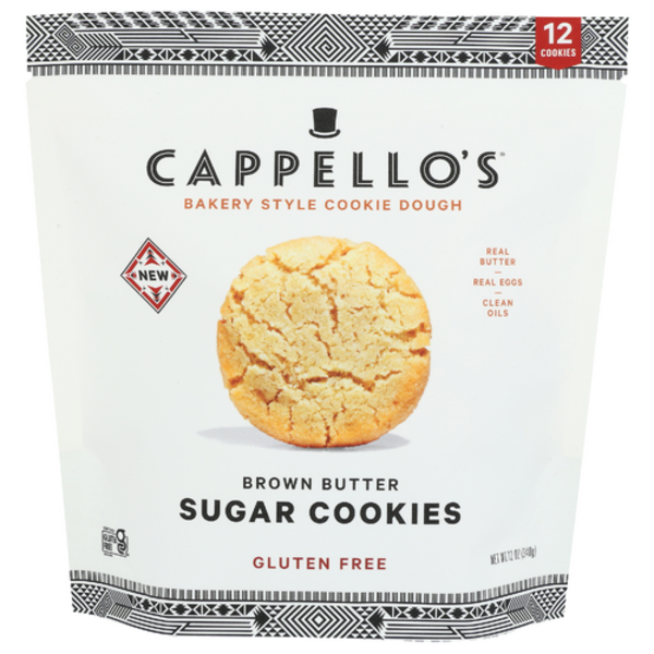 Cappello's Brown Butter Sugar Bakery Style Cookie Dough