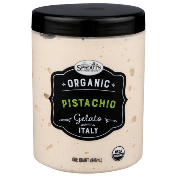 Sprouts Organic Pistachio Gelato