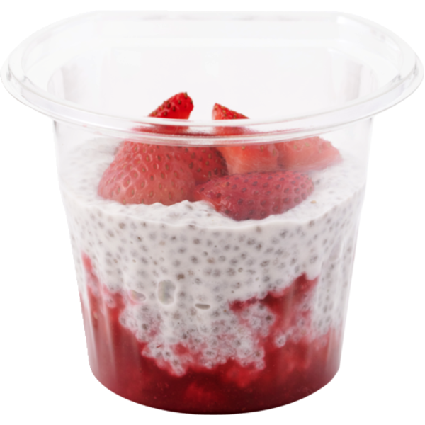 Sprouts Strawberry Coconut Chia Parfait