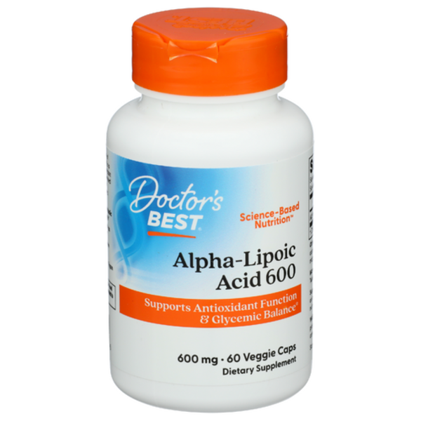 Doctor's Best Alpha Lipoic Acid 600 Mg