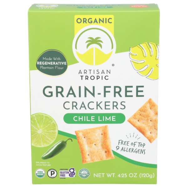 Artisan Tropic Organic Chile Lime Grain-Free Crackers