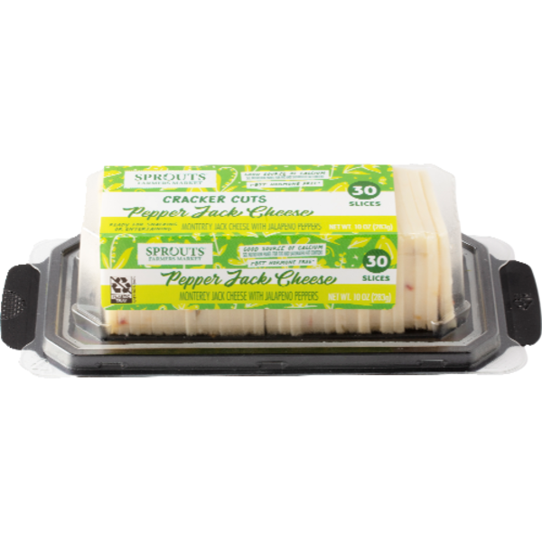 Sprouts Cracker Cuts Pepper Jack Cheese