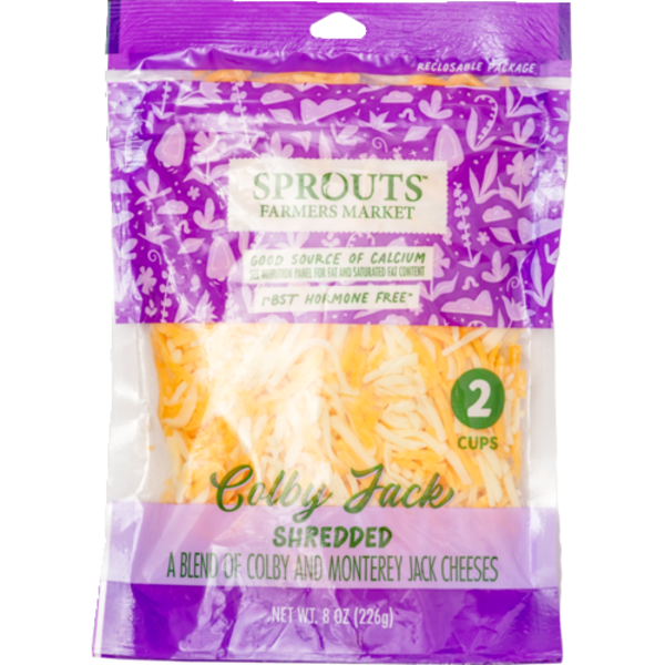 Sprouts Shredded Colby Jack Cheese