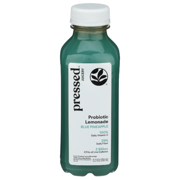 Pressed Juicery Blue Pineapple Probiotic Lemonade