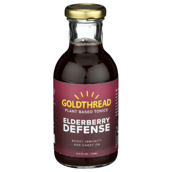Goldthread Plant Based Tonics Elderberry Defense Plant Based Tonic