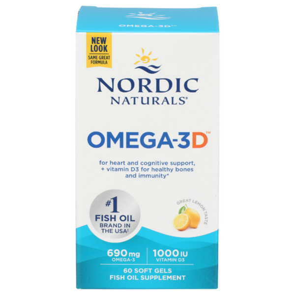 Nordic Naturals Lemon Omega-3D