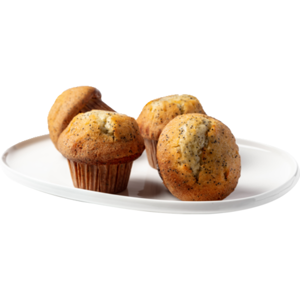 Sprouts Almond Nut Poppy Muffins 4 Pack