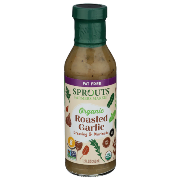 Sprouts Organic Fat Free Roasted Garlic Dressing
