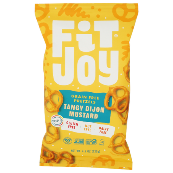 Fit Joy Tangy Dijon Mustard Grain Free Pretzel Twists