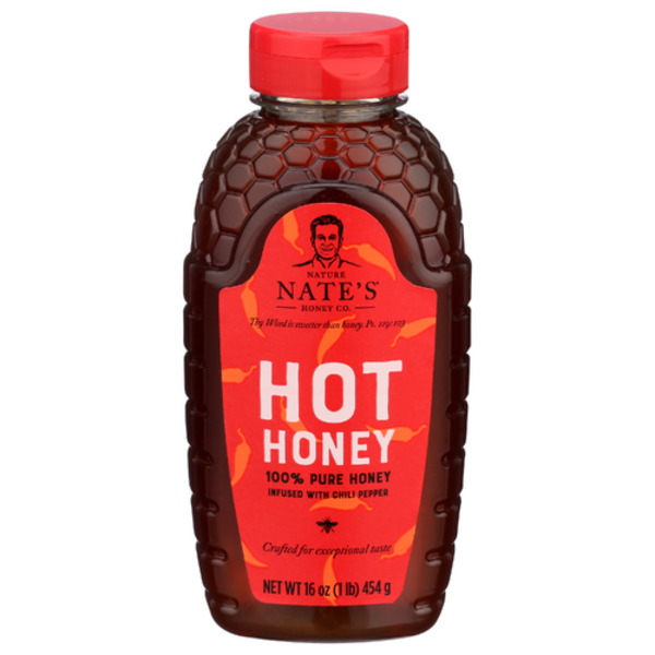 Nature Nate's Hot 100% Pure Honey