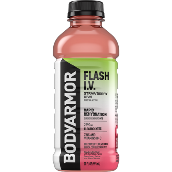 Body Armor Strawberry Kiwi Flavored Flash I.V. Electrolyte Beverage