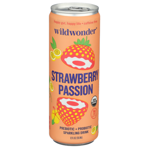 Wild Wonder Strawberry Passion Prebiotic + Probiotic Drink