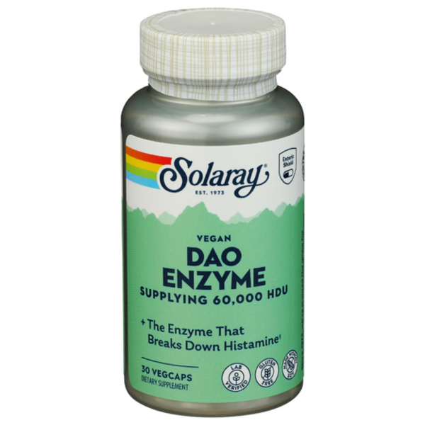 Solaray Vegan DAO Enzyme 60,000 HDU