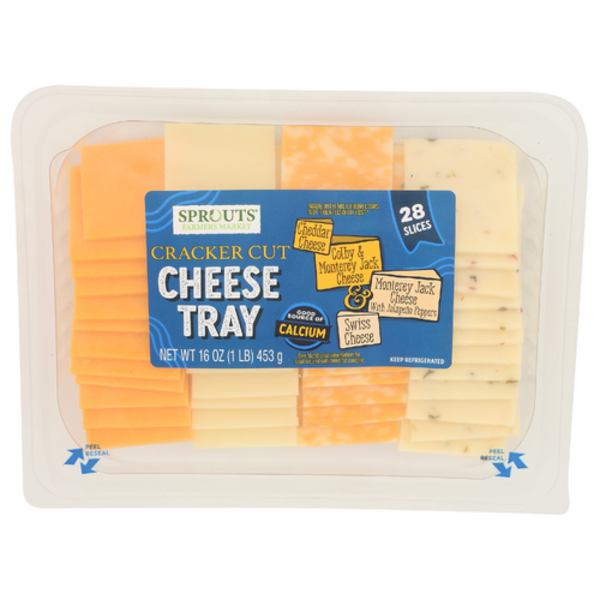 Sprouts Cracker Cut Cheese Tray