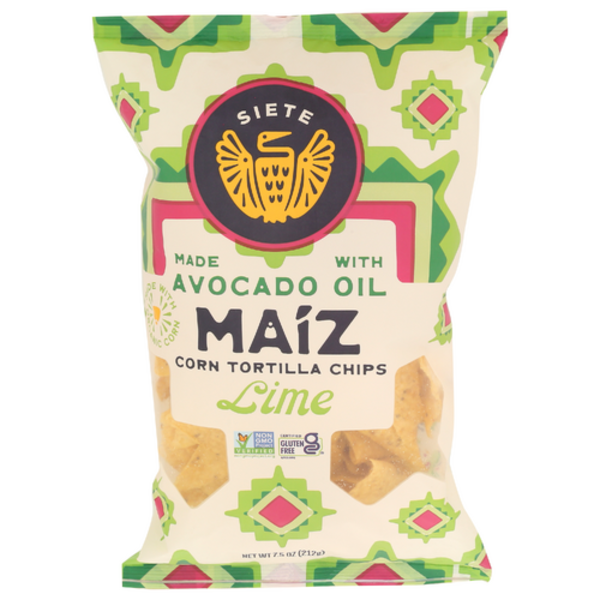 Siete Organic Lime Totopos Tortilla Chips