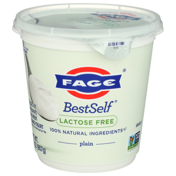 Fage Lowfat 2% Lactose Free BestSelf Plain Greek Yogurt