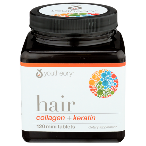 Youtheory Hair Collagen+Keratin Mini Tabs