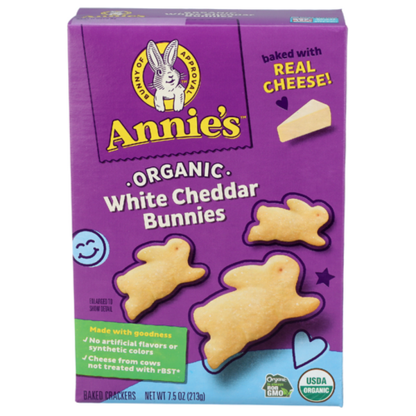 Annie's Homegrown White Cheddar Bunnies