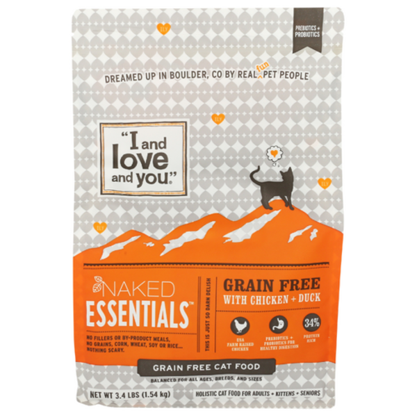 I And Love And You Chicken & Duck Naked Essentials Cat Food