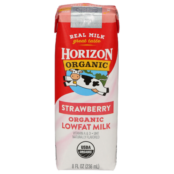 Horizon Organic Strawberry Lowfat Milk