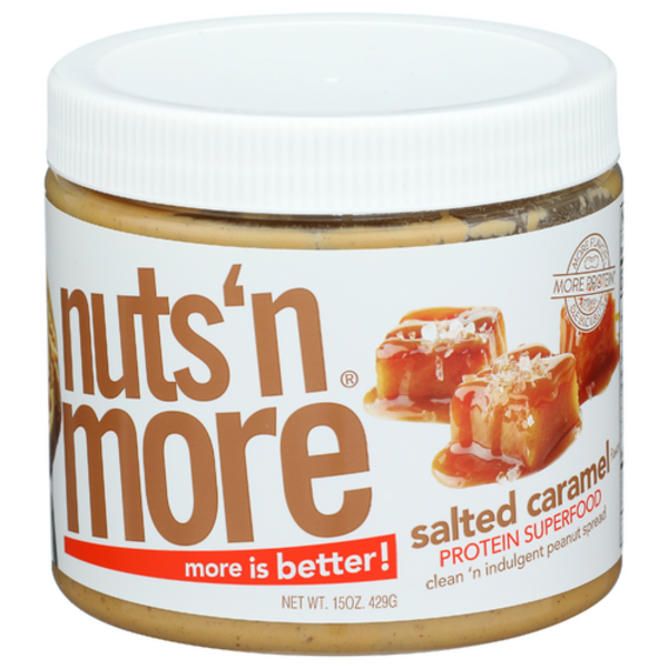 Nuts 'N More Salted Caramel Protein Superfood Peanut Spread