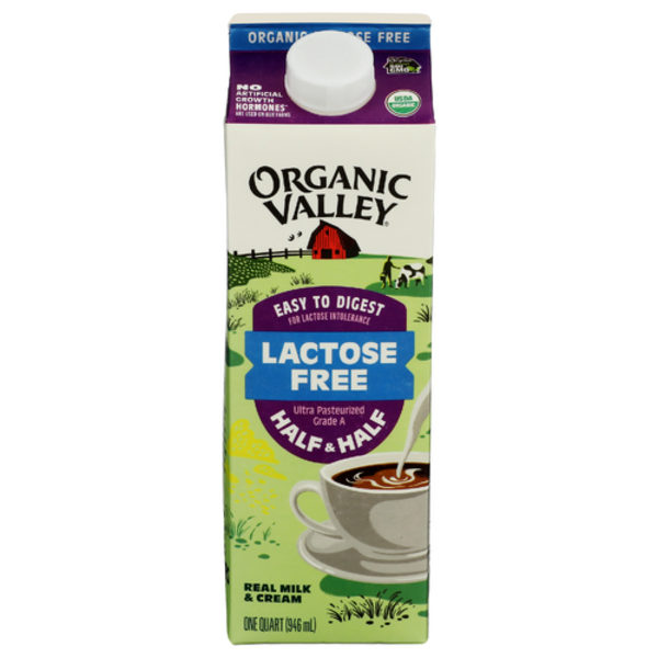 Organic Valley Lactose Free Half & Half