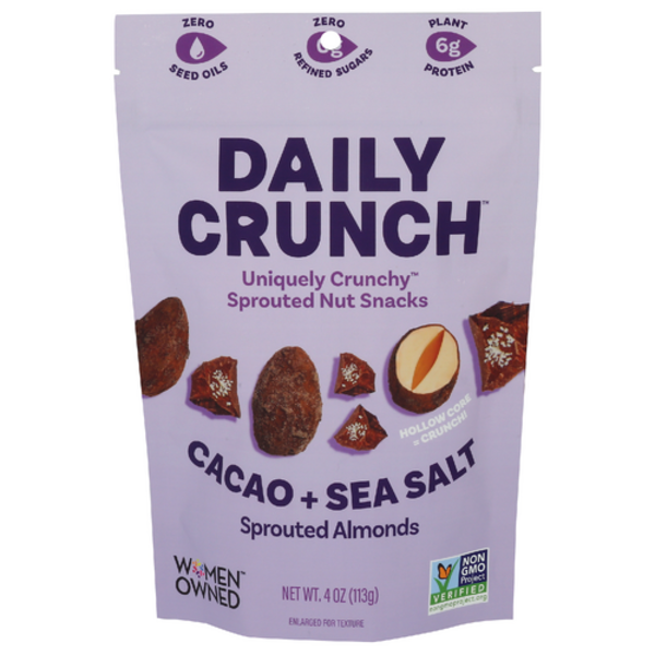 Daily Crunch Cacao + Sea Salt Sprouted Almonds