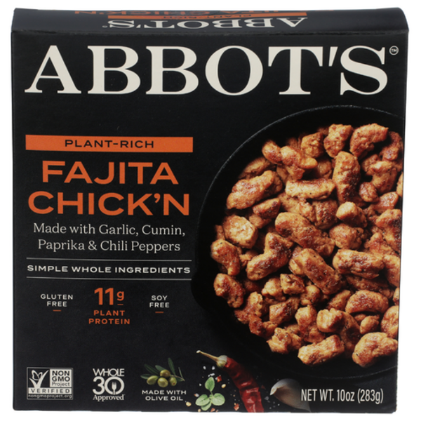 Abbot's Plant Based Fajita Chick'n