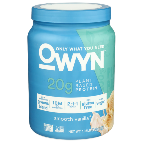 Only What You Need Smooth Vanilla Plant-Based Protein Powder