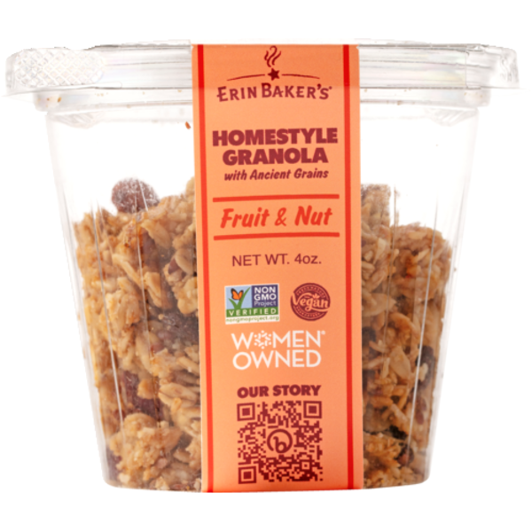 Erin Baker's Fruit & Nut Homestyle Granola Cup