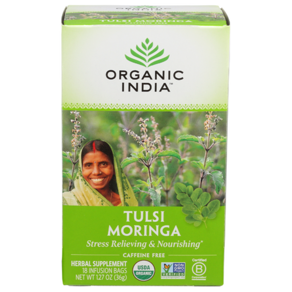 Organic India Moringa Tulsi Tea
