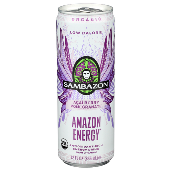 Sambazon Organic Low Calorie Amazon Energy Drink