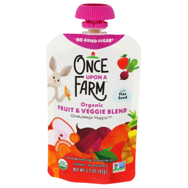 Once Upon A Farm Organic Oh My Mega Veggie! Blend
