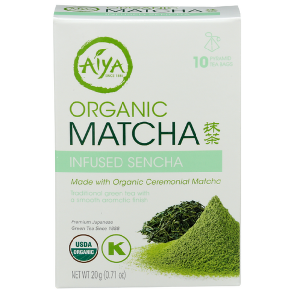 Aiya Organic Matcha Infused Sencha