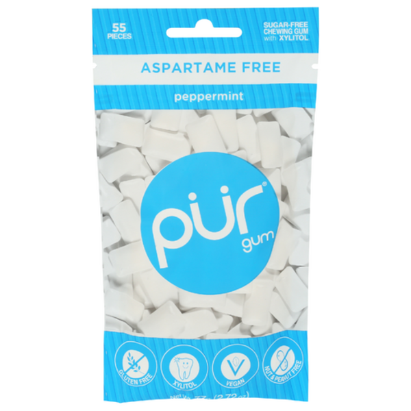 Pur Gum Peppermint Aspartame Free