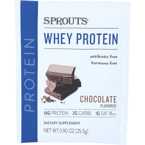Sprouts Chocolate Whey Protein Packets