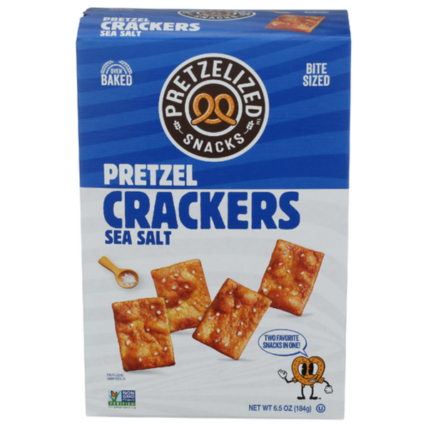 Pretzelized Sea Salt Pretzel Crackers
