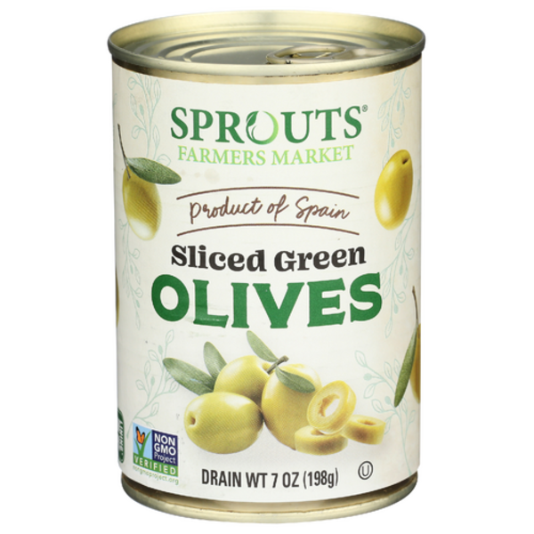 Sprouts Green Sliced Olives