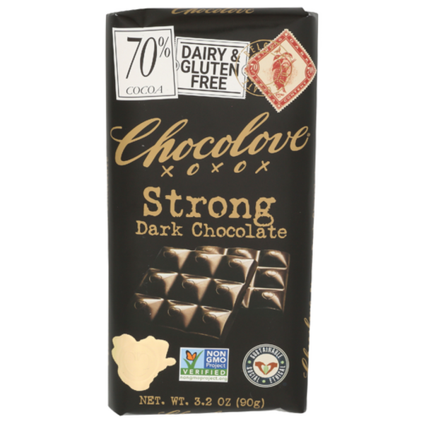 Chocolove Strong Dark Chocolate Bar