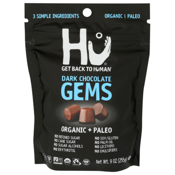 Hu Organic Snacking & Baking Dark Chocolate Gems