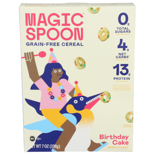 Magic Spoon Birthday Cake Grain-Free Cereal