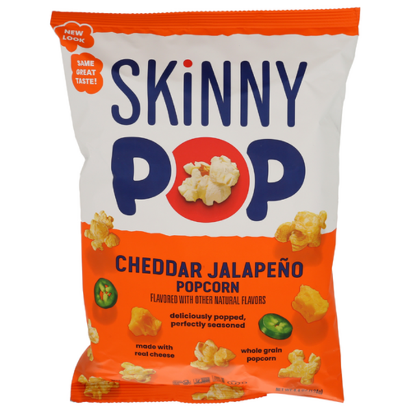 Skinny Pop Cheddar Jalapeno Popcorn