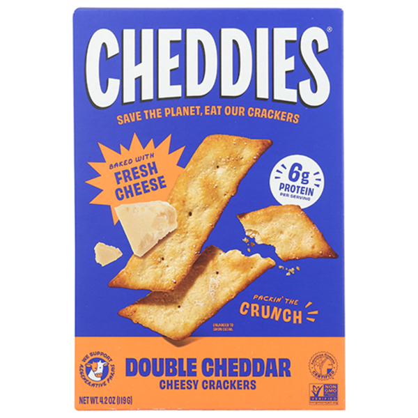 Cheddies Double Cheddar Crackers