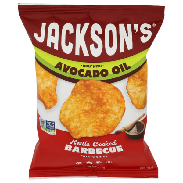 Jackson's Chips Barbecue Avocado Oil Cooked Kettle Chips