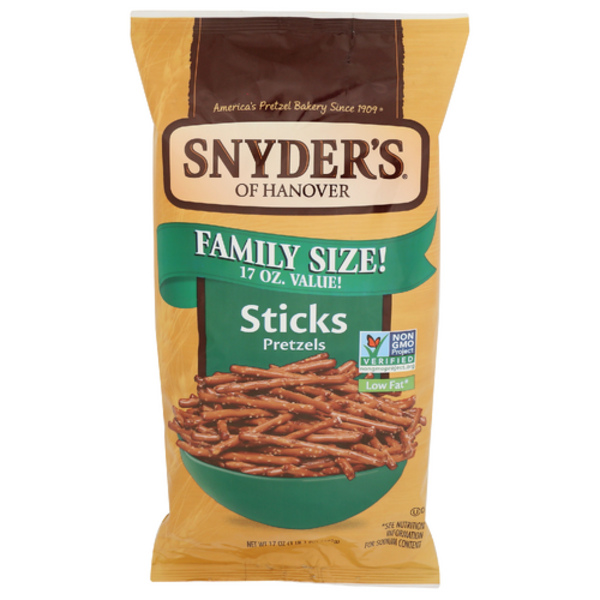 Snyder's Sticks Pretzels Family Size